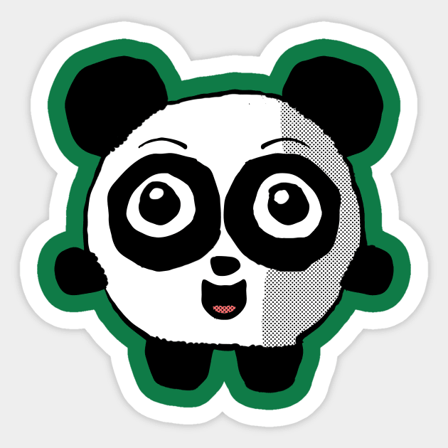 Kawaii Panda Cartoon Sticker by Eric03091978